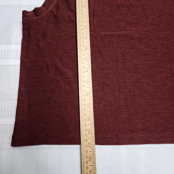 CALIA by Carrie Underwood Maroon Tank Top - Picture 3 of 6